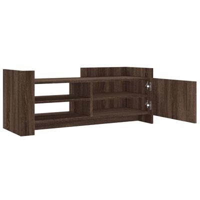 vidaXL TV-Schrank Braun Eichen-Optik 100x35x40 cm Holzwerkstoff