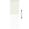 vidaXL Verdunkelungsrollo Cremewei&szlig; 85x210cm Stoffbreite 80,7 cm