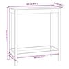 vidaXL Bartisch 100x50x110 cm Massivholz Kiefer