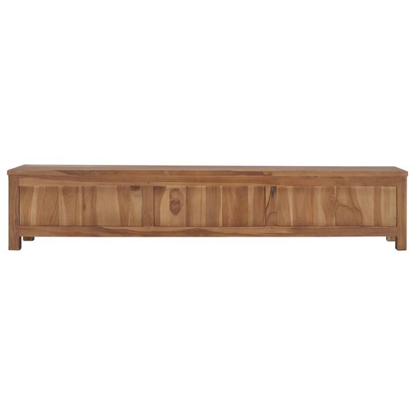 vidaXL TV-Schrank 150 x 30 x 30 cm Massivholz Teak