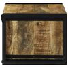 vidaXL Weinregal 2 pcs 46 x 35 x 27,5 cm Massivholz Mango