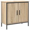 vidaXL Badezimmerm&ouml;bel Set 2 pcs Braun 60 x 30 x 60 cm Holzwerkstoff