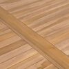 vidaXL 7-teiliges Garten-Ess-Set 150 x 90 cm Massivholz Teak