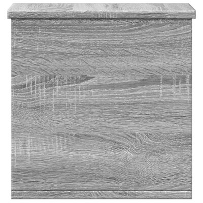 vidaXL Truhe Grau Sonoma 30x35x35 cm Holzwerkstoff