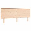 vidaXL Massivholzbett ohne Matratze 200x200 cm Kiefer