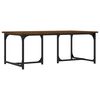 vidaXL Couchtisch Braun Eichen-Optik 90x50x35 cm Holzwerkstoff