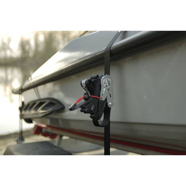 Master Lock Zurrgurt mit Druckratsche 2 St&uuml;ck 4,25 m x 25 mm 3066EURDAT