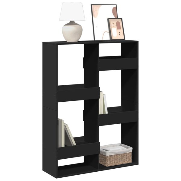 vidaXL B&uuml;cherregal Schwarz 100x33x135 cm Holzwerkstoff