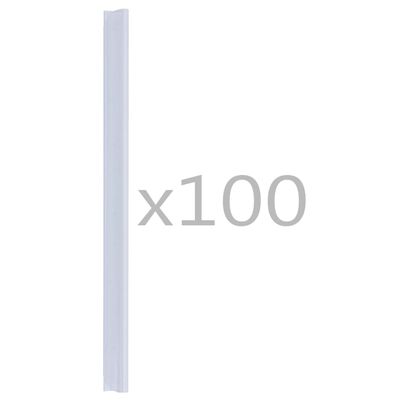 vidaXL Clips für Sichtschutzstreifen 100 Stk. PVC Transparent