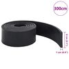 vidaXL Gummileiste f&uuml;r Schneepflug Schwarz 300x8x1 cm