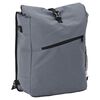 vidaXL Fahrradtasche Grau 33 x 16 x 60 cm Polyester