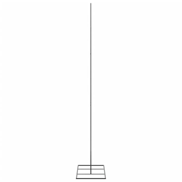 vidaXL Metall-Weihnachtsbaum f&uuml;r Dekorationen Schwarz 180 cm