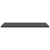 vidaXL B&uuml;cherregal-Bretter 4 Stk. Grau 60x40x1,5 cm Holzwerkstoff
