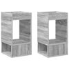 vidaXL Beistelltisch 2 stk. Graues Sonoma 30 x 30 x 56 cm