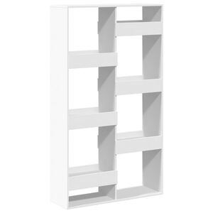vidaXL B&uuml;cherregal Wei&szlig; 100x33x175 cm Holzwerkstoff