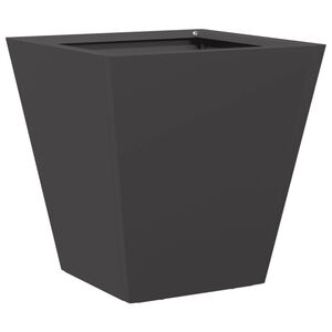 vidaXL Pflanzk&uuml;bel Schwarz 30x30x30 Stahl