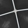vidaXL Profi-Partyzelt 4&times;4 m Anthrazit 90 g/m&sup2;