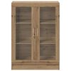 vidaXL B&uuml;cherschrank Artisan-Eiche 82,5x30,5x115 cm Holzwerkstoff