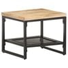 vidaXL Beistelltisch 40x40x35 cm Massivholz Mango