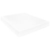 vidaXL Tagesbett mit Matratze USB Dunkelbraun Stoff 90x200 cm