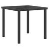 vidaXL Gartenm&ouml;bel Set 5 pcs Schwarz und Anthrazit 80 x 80 x 73 cm