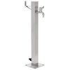 vidaXL Garten-Wassers&auml;ule Edelstahl Quadratisch 65 cm