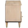 vidaXL TV-Schrank 100x33x46 cm Massivholz Mango