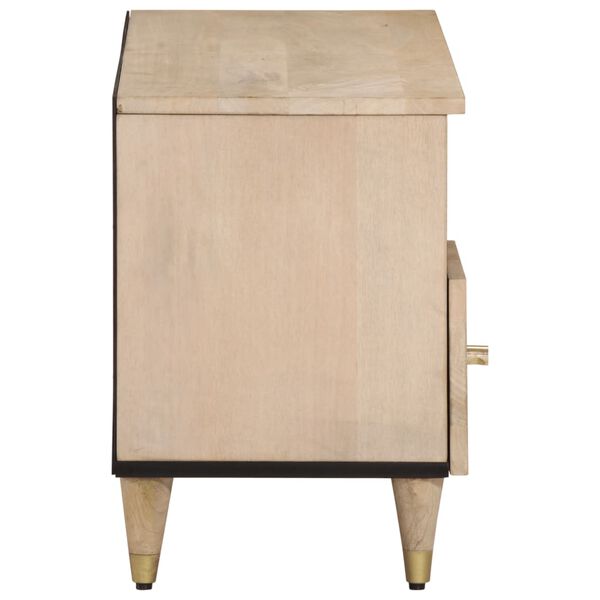 vidaXL TV-Schrank 100x33x46 cm Massivholz Mango