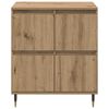 vidaXL Aufbewahrungsschrank 3 pcs Artisan-Eiche 60 x 35 x 70 cm