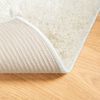 vidaXL Teppich ISTAN Hochflor Gl&auml;nzend Creme 120x170 cm
