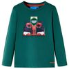 vidaXL Kinder-Langarmshirt Gr&uuml;n 128