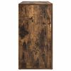 vidaXL Sideboard Ger&auml;ucherte Eiche 120 x 36 x 69 cm Holzwerkstoff