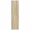 vidaXL TV-Wandschrank Sonoma-Eiche 37x37x142,5 cm Holzwerkstoff