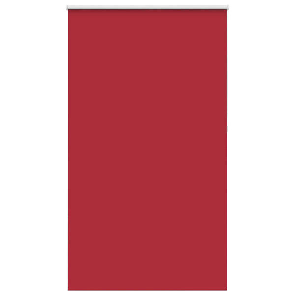 vidaXL Verdunkelungsrollo Rot 125x210cm Stoffbreite 121,6cm Polyester