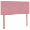 vidaXL Aufbewahrungsbett mit Matratze Rosa 120 x 200 cm Samt