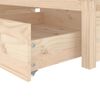 vidaXL Bett mit Schubladen 75x190 cm