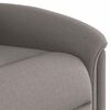 vidaXL Relaxsessel Elektrisch Taupe Stoff