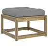 vidaXL 8-tlg. Garten-Lounge-Set mit Kissen Impr&auml;gniertes Kiefernholz