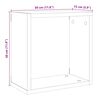 vidaXL W&uuml;rfel-Wandregale 6 Stk. Artisan-Eiche 30x15x30 Holzwerkstoff