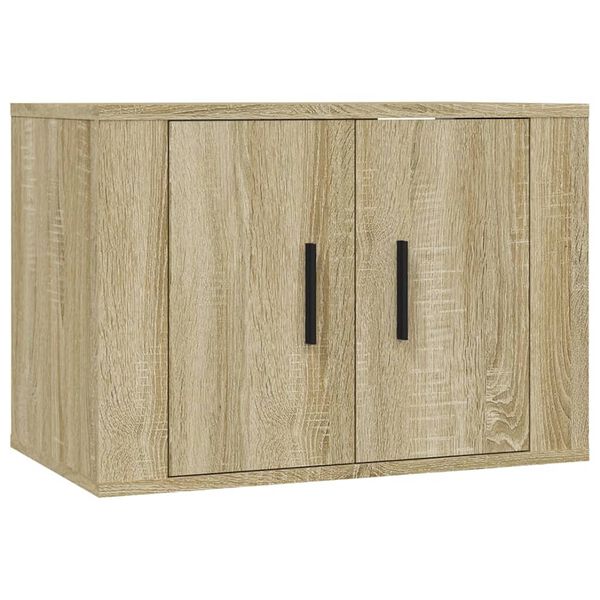 vidaXL 5-tlg. TV-Schrank-Set Sonoma-Eiche Holzwerkstoff
