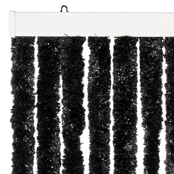 vidaXL Insektenschutz-Vorhang Anthrazit 118x220 cm Chenille