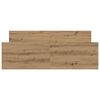 vidaXL Bettgestell ohne Matratze Artisan-Eiche 120x190cm Holzwerkstoff