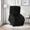 vidaXL Relaxsessel mit Aufstehhilfe Schwarz Stoff
