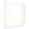vidaXL Rollladen Aluminium 130x140 cm Wei&szlig;