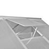 vidaXL Gew&auml;chshaus Aluminium 481x250x195 cm 23,44 m&sup3;