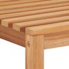 vidaXL 4-tlg. Garten-Essgruppe Massivholz Teak