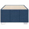 vidaXL Bettgestell ohne Matratze Blau 100x200 cm Stoff