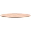 vidaXL Tischplatte &Oslash;70x1,5 cm Rund Massivholz Buche
