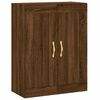 vidaXL Highboard Braun Eichen-Optik 69,5x34x180 cm Holzwerkstoff