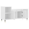 vidaXL TV-Schrank Wei&szlig; 100x35x55 cm Holzwerkstoff